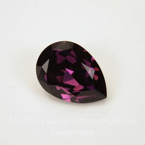 4320 Ювелирные стразы Сваровски Капля Amethyst (18х13 мм)