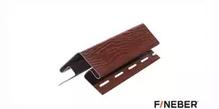 Наружный угол 50 мм для сайдинга FineBer Extra Acrylic Могано 3050 мм