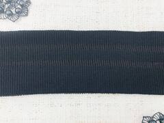 Подвязы трикотажные, ш. 7,5 см, L 100 см, чёрный