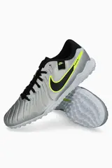 Сороконожки Nike Tiempo Legend 10 Academy TF - серебряный