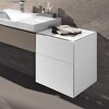Шкафчик Geberit Xeno² с двумя выдвижными ящиками: B=45см, H=51см, T=46.2см, Белый / Высокоглянцевое покрытие