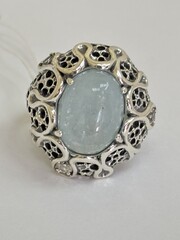 Джайпур (кольцо из серебра)