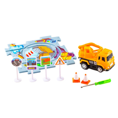 Настольная игра"Пазл трек. Стройка"