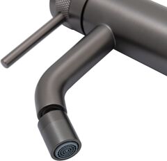 Смеситель для биде Allen Brau Priority 5.31A04-MG (с донным клапаном) графит браш