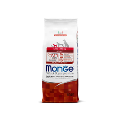 Сухой корм для взрослых собак мелких пород из ягненка с рисом и картофелем Monge Dog Speciality Line Monoprotein Mini 7,5кг