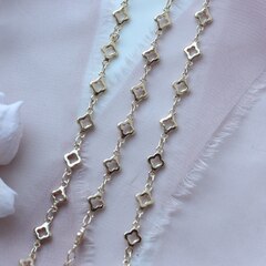 Цепочка 5,5 мм, позолота, 16 см, А007-2 (16см)