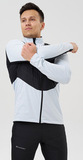 Премиальный костюм для лыж и зимнего бега Nordski Hybrid Pro 2.0 Pearl Blue/Black мужской