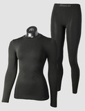 Премиальный комплект термобелья Mico Extra Dry Skintech Black женский