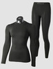 Премиальный комплект термобелья Mico Extra Dry Skintech Black женский