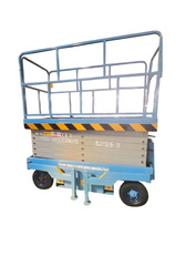 Подъемник ножничный самоходный 500 кг 12/14 м TOR SJY-0,5-12DC аккумуляторный