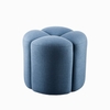Пуф Bun, Ø45х45 см, синий