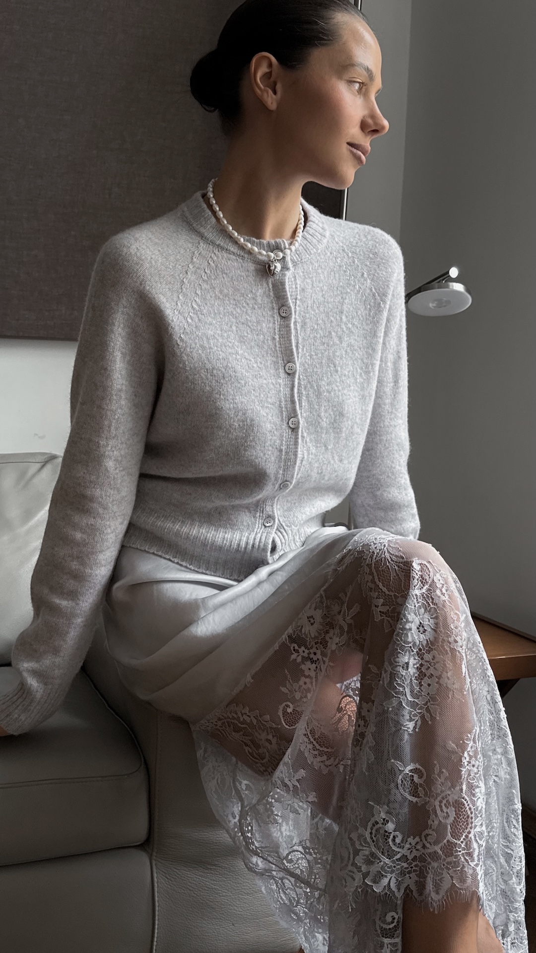 Кардиган из кашемира и шерсти PREMIUM QUALITY