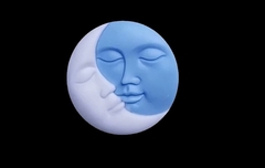 Силиконовый молд Два Светила Солнце и Луна