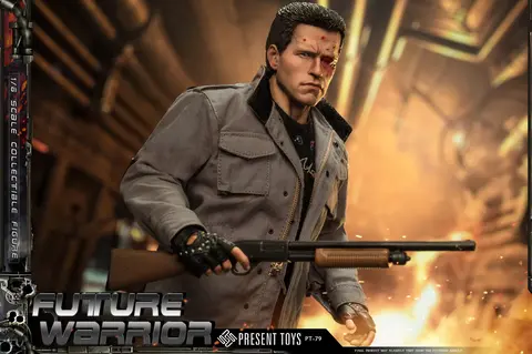 Фигурка Арнольд Шварценеггер из фильма Терминатор 1/6