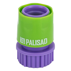 Соединитель быстросъемный, внутренняя резьба 3/4, аквастоп, Palisad, 66170