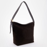 Сумка Саломея 485 эко-замша кофе