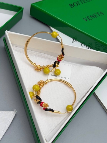 Серьги кольца Bottega