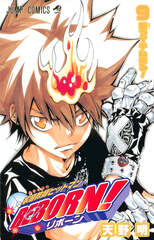 Манга Учитель-мафиози Реборн! Katekyo Hitman Reborn! на японском языке. Том 9