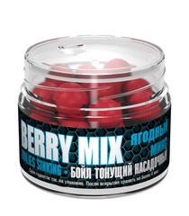 Бойлы насадочные тонущие Sonik Baits BERRY MIX 14мм 90мл (Ягодный микс)