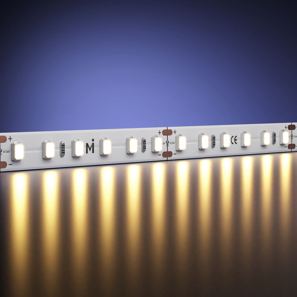 Светодиодная лента Maytoni 14,4W/m 120LED/m 2835SMD теплый белый 5M 201087
