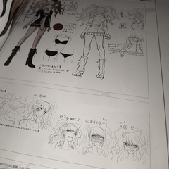 Артбук Danganronpa Visual Fan Book (на японском языке) (Б/У)