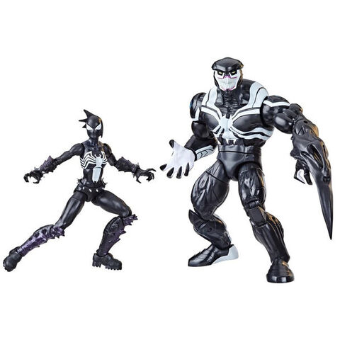 Фигурки Веном Космический Рыцарь и Мания Marvel Legends