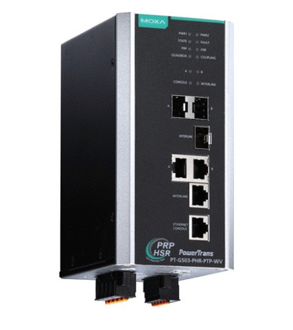 Коммутатор управляемый MOXA PT-G503-PHR-PTP-WV