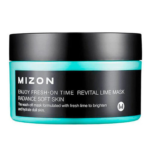 Mizon Enjoy Fresh-On Time Revital Lime Mask - Увлажняющая маска с экстрактом лайма