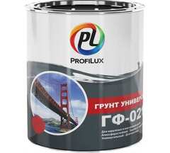 Грунт ГФ-021 по металлу и дереву Profilux красно-коричневый