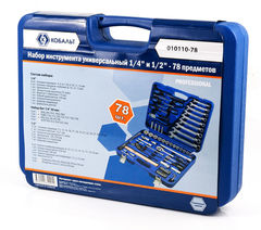 ОптСнабТорг | Набор инструмента универсальный КОБАЛЬТ 1/4