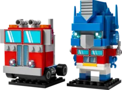 Конструктор LEGO BrickHeadz 40803 Робот и транспортное средство Оптимуса Прайма
