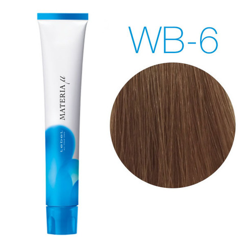 Lebel Materia Lifer WB-6 (тёмный блондин тёплый) - Тонирующая краска для волос