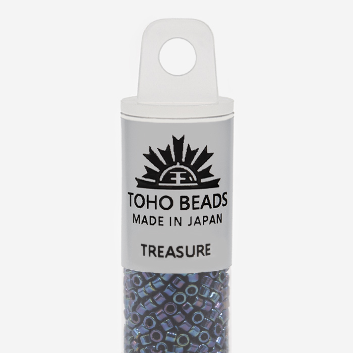 Японский бисер TOHO Treasure (№88), металлизированный, непрозрачный глянцевый