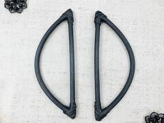 Ручка для сумок дуга, L 17 см, ш. 6 см (1уп-2шт)