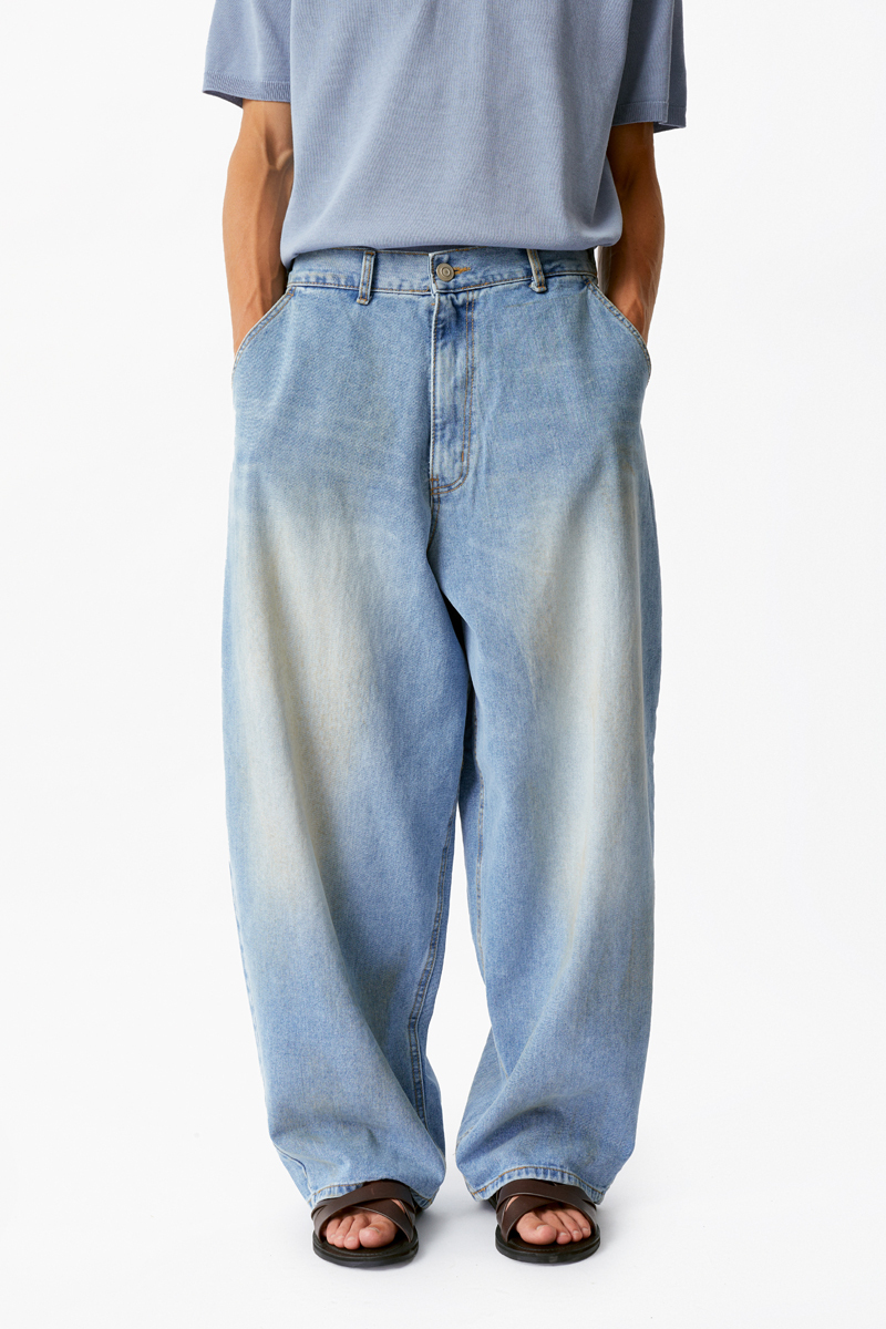 Темно-голубые джинсы MP+