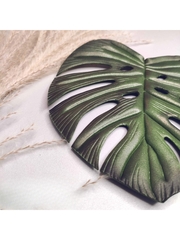 Молд пластиковый Лист монстеры 21х19,5см