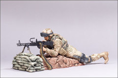 Милитари серия 3 фигурка Наводчик оружия M60 Армии США