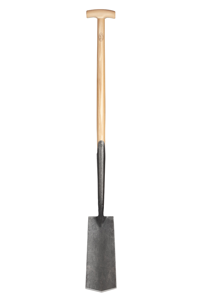 Английская дренажная лопата «Бульдог» DeWit с узким полотном–  в .