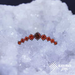 9K v.2 Dark Garnet CZ