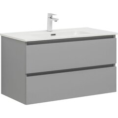 Aquanet 337962 Тумба Вега 2.0 90 2 ящ. цв.мисти грин (337962) фото