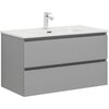 Aquanet 337962 Тумба Вега 2.0 90 2 ящ. цв.мисти грин (337962)