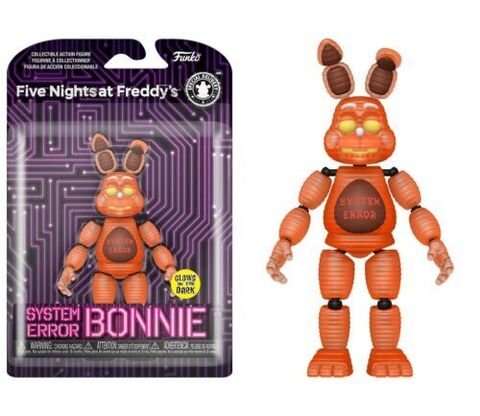 Funko Action Figure: FNAF S7- System Error Bonnie(GW) Action Figure