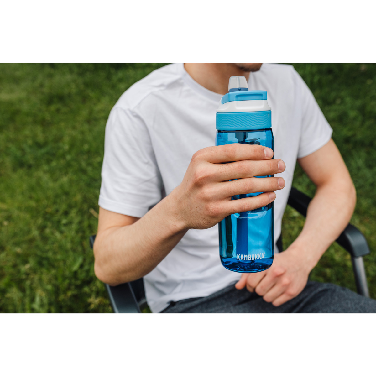 Бутылка для воды Kambukka Lagoon (750 мл), Синий, арт. 11-04048 - фото 11
