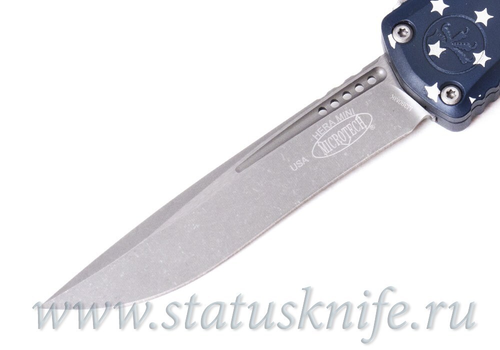 Нож Microtech 1705M-10FLAGS Mini Hera USA Flag Signature