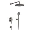 Cezares STYLUS-DSET-01 STYLUS-DSET-01 Душевой комплект встраиваемый (смеситель встраиваемый, верхний душ, ручной душ со шлангом, штуцер с держателем), хром