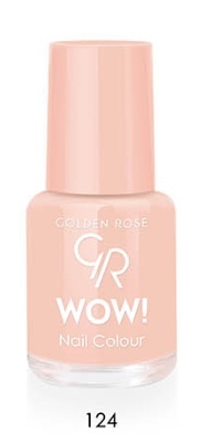 Golden Rose Лак  WOW! Nail Color тон 124  6мл
