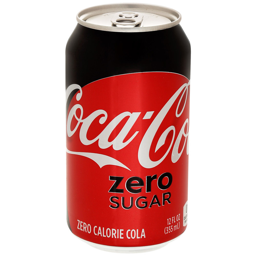 Напиток Coca-Cola Zero (Кока Кола Зеро) 355мл - купить по выгодной цене ...