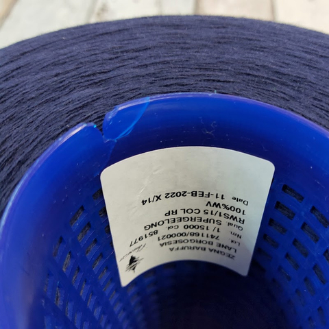 Суперджилонг ZEGNA BARUFFA / SUPERGEELONG 1/15 темно-синий