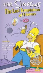 Кассета VHS The Simpsons The Last Temptation of Homer
