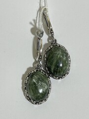 Бенуа (серьги из серебра)